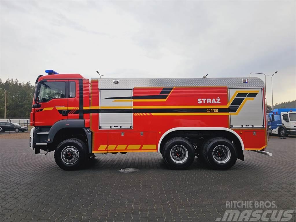 MAN TGS 26.440 6x6 9500 l water + 950 foam Stolarczyk  Camion de pompier