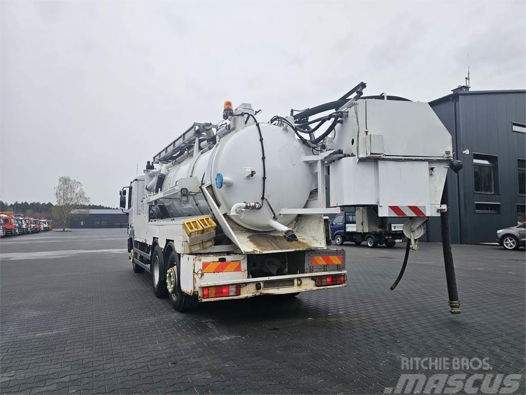 Mercedes-Benz WUKO MULLER COMBI FOR SEWER CLEANING Camion vidanje