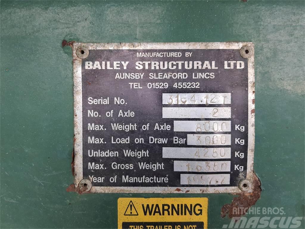  Misc.Machinery BAILEY Alte remorci