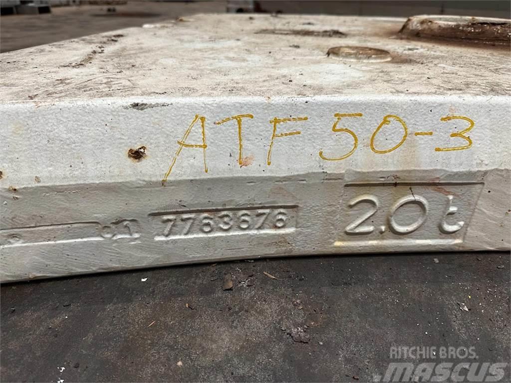 Faun ATF 50-3 counterweight 2 ton Piese si echipamente pentru macara