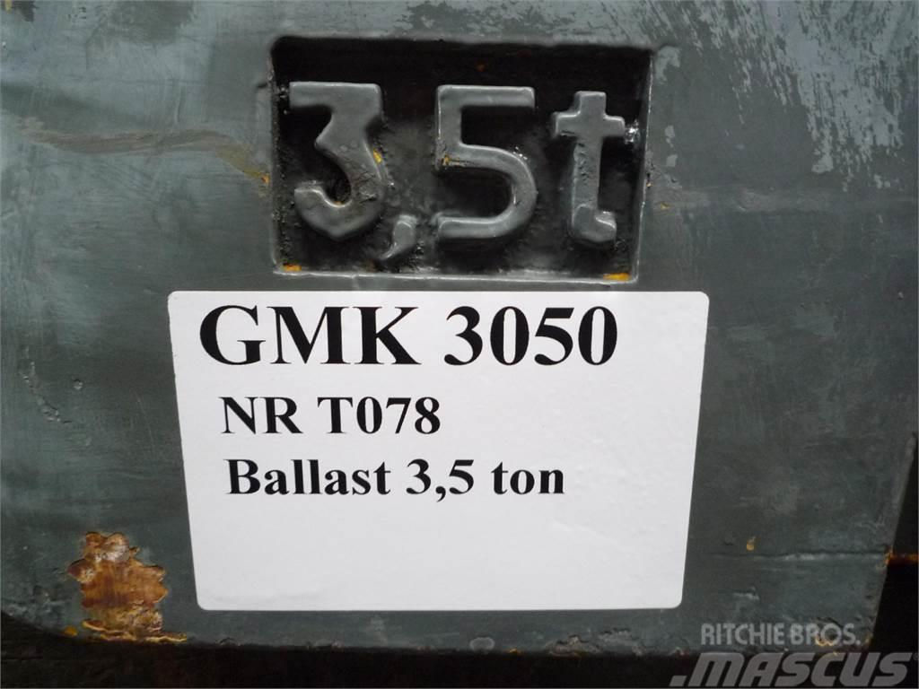 Grove GMK 3050 counterweight 3,5 ton Piese si echipamente pentru macara