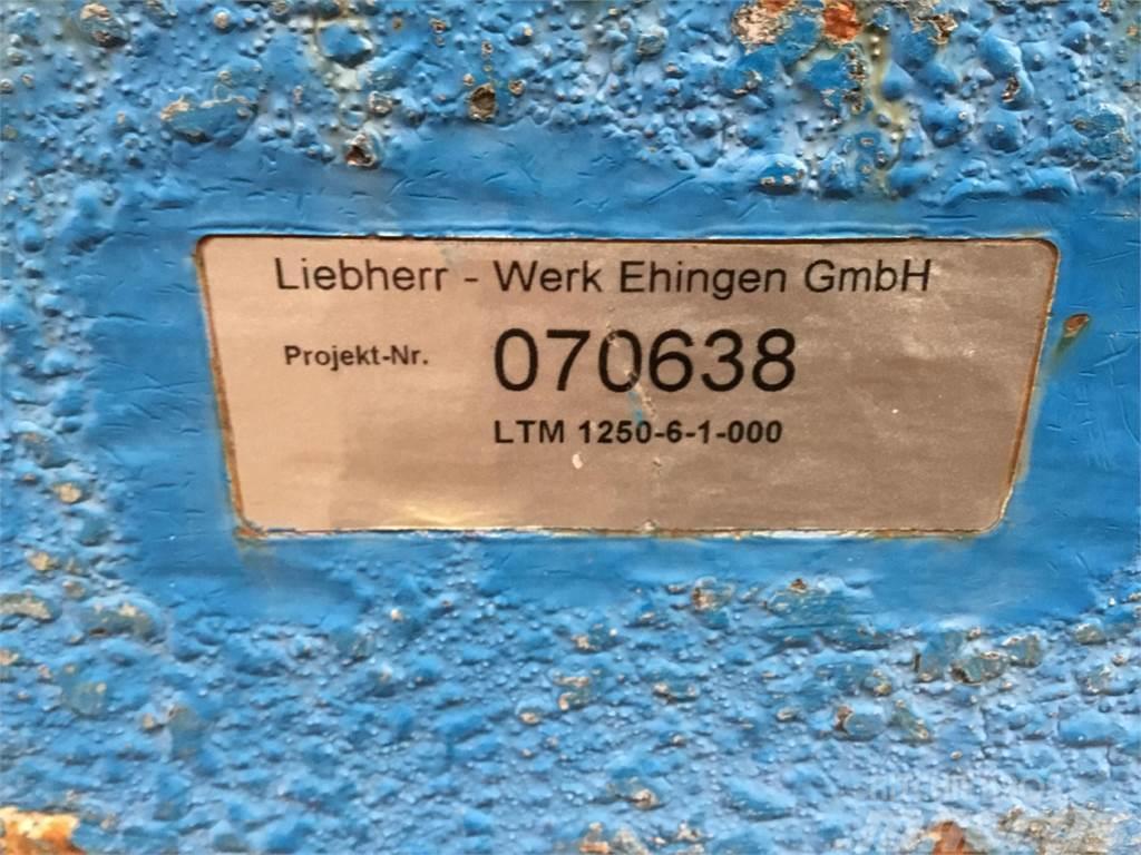 Liebherr LTM 1250-6.1 counterweight 12,5 ton Piese si echipamente pentru macara