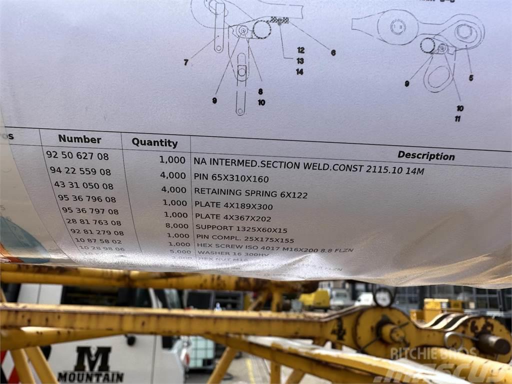 Liebherr LTM 1500 jib insert 14m N/A Piese si echipamente pentru macara