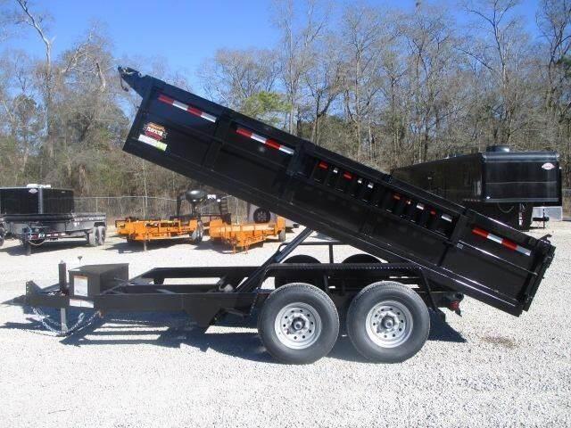  Covered Wagon Trailers 7x14 Dump with Tarp Remorci basculante