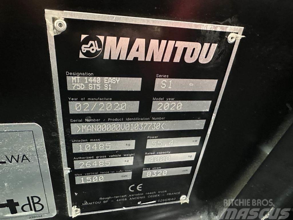 Manitou MT 1440 EASY - TOP ZUSTAND !! Stivuitoare telescopice