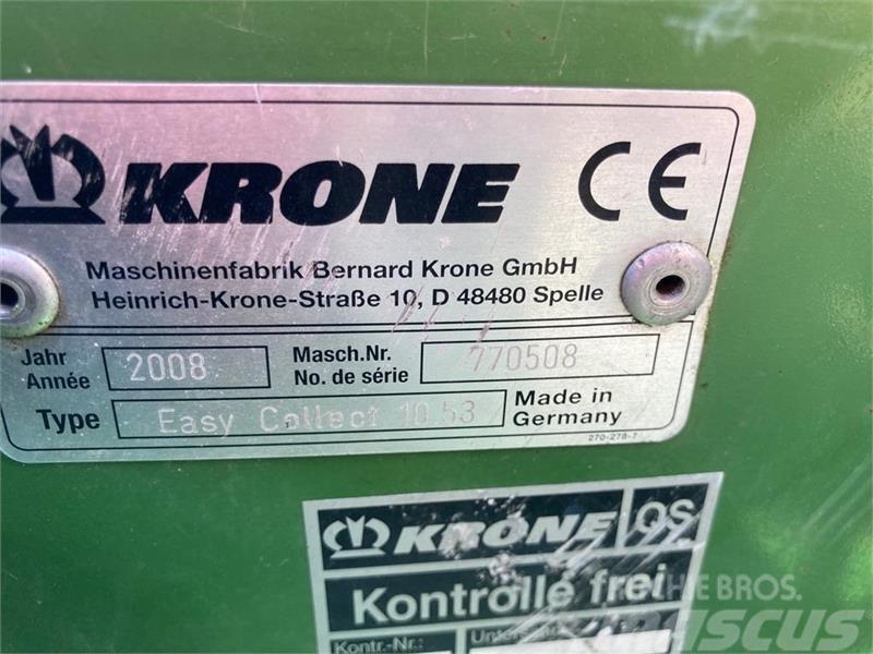 Krone Easycollect 1053 Accesorii pentru mașini de fân și furaje