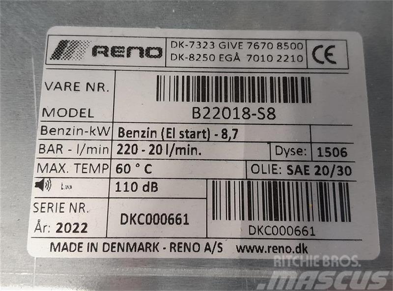 Reno PD 220/20 Spalator cu presiune mare