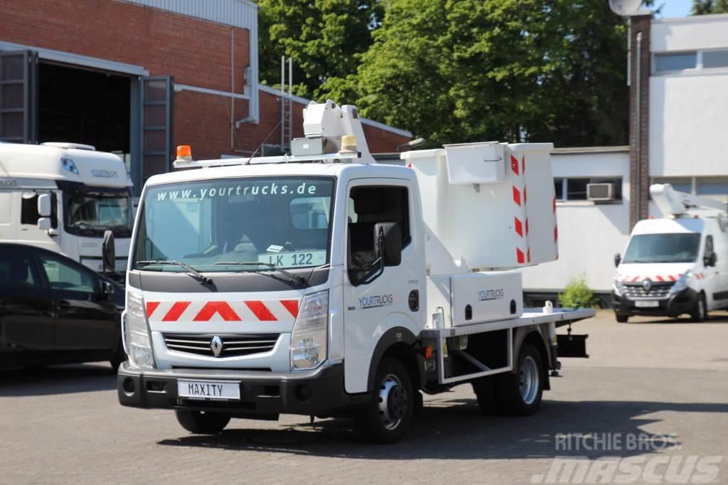 Renault Maxity 100TVL 10m 2 Pers.-Korb Klima nur 390h! Platforme aeriene montate pe camion