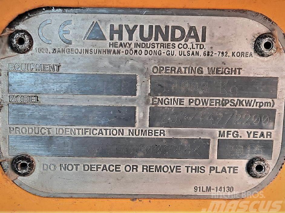 Hyundai HL757-9A Incarcator pe pneuri